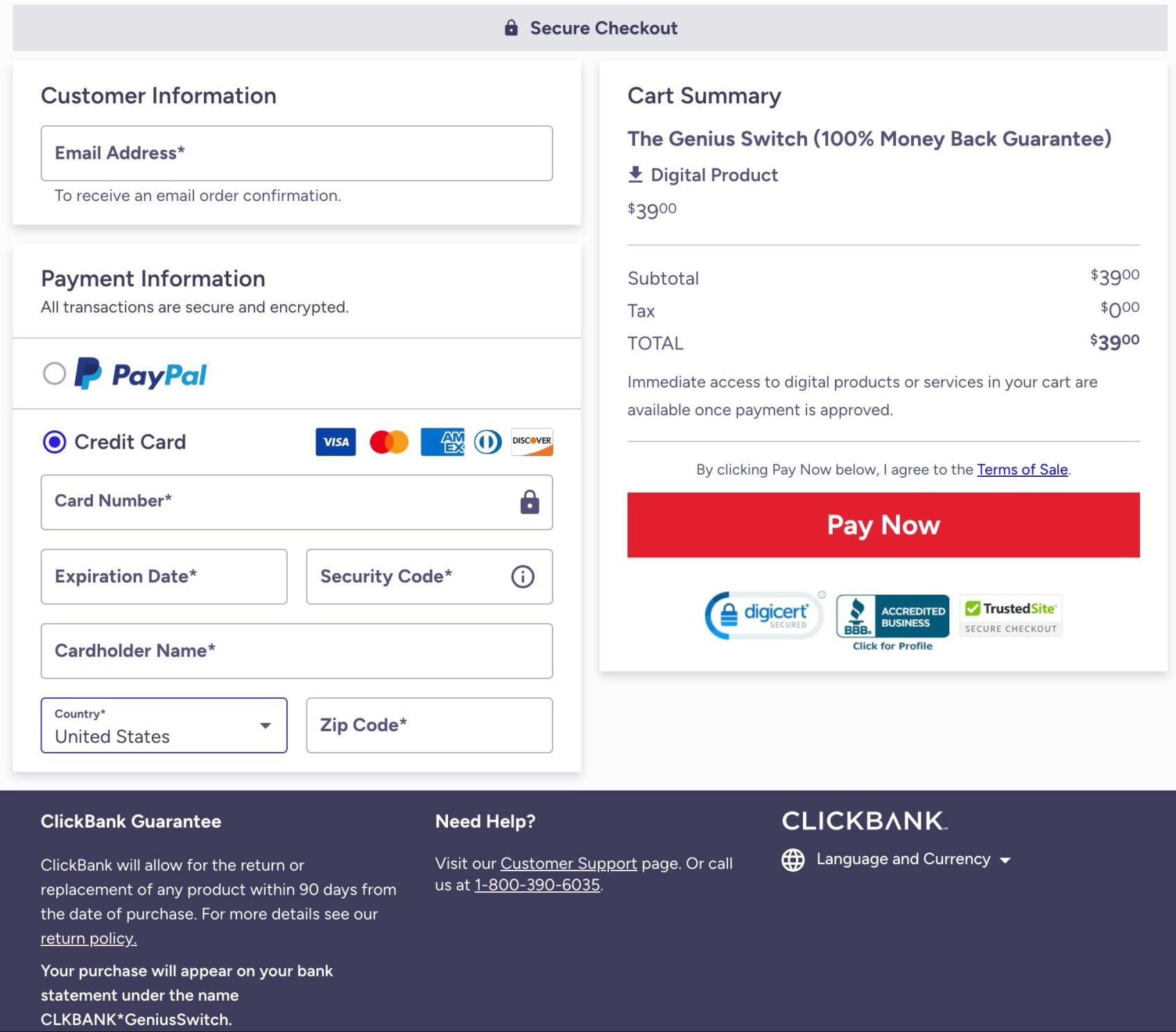 the-genius-switch-checkout-page